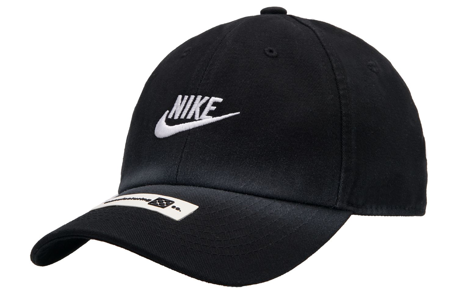 Nike Хлопковая бейсболка унисекс черная
Nike Хлопковая бейсболка унисекс черная