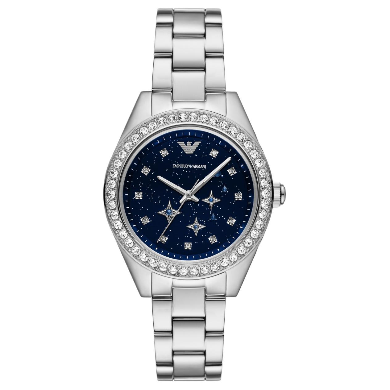 EMPORIO ARMANI Часы Three-Hand Stainless Steel Watch, Blue Dial
EMPORIO ARMANI Часы Three-Hand Stainless Steel Watch, Blue Dial