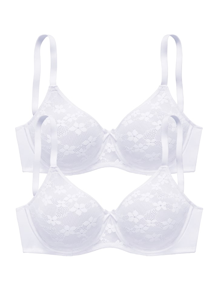 Бюстгальтер-минимайзер 2 шт. белого цвета PETITE FLEUR
Бюстгальтер-минимайзер 2 шт. белого цвета PETITE FLEUR