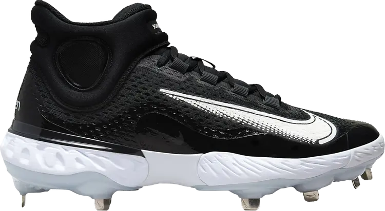 Кроссовки Alpha Huarache Elite 4 Mid 'Black White', черный
Кроссовки Alpha Huarache Elite 4 Mid 'Black White', черный