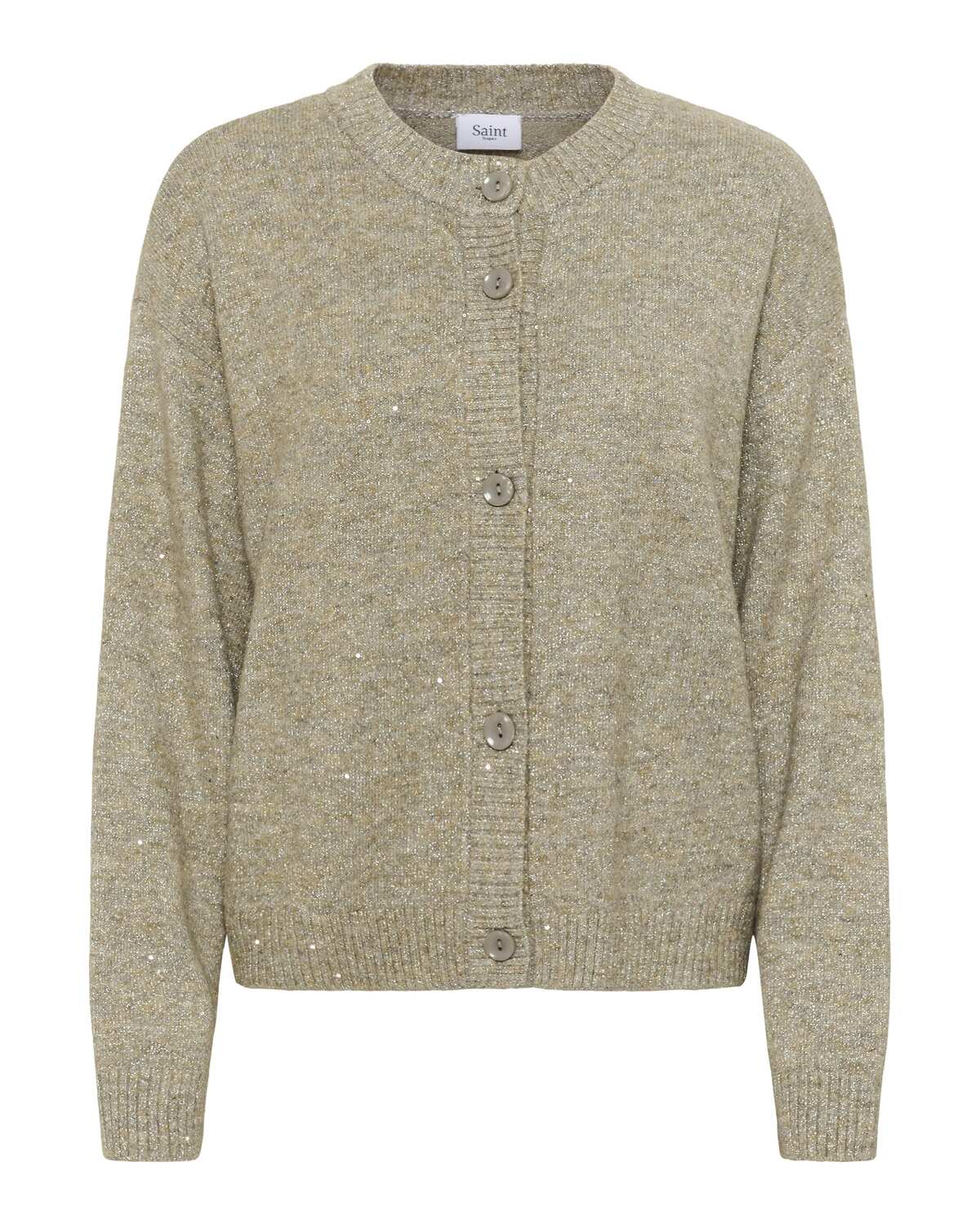 SAINT TROPEZ Кардиган 'NovaSZ' в крапчатом бежевом цвете
SAINT TROPEZ Кардиган 'NovaSZ' в крапчатом бежевом цвете