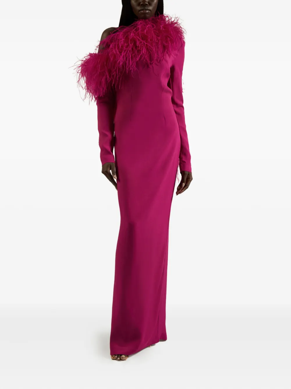 Платье с перьями Taller Marmo, розовый
Платье с перьями Taller Marmo, розовый