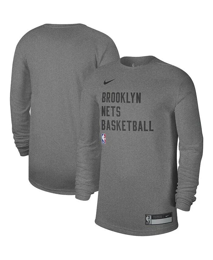 Мужская и женская футболка Heather Gray Brooklyn Nets 2023/24 Legend On-Court Practice с длинным рукавом Nike
Мужская и женская футболка Heather Gray Brooklyn Nets 2023/24 Legend On-Court Practice с длинным рукавом Nike
