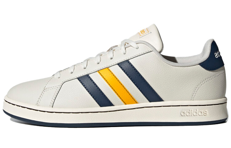 GRAND COURT Скейтбординговые туфли унисекс с низким верхом Белый/Синий/Желтый Adidas Neo
GRAND COURT Скейтбординговые туфли унисекс с низким верхом Белый/Синий/Желтый Adidas Neo