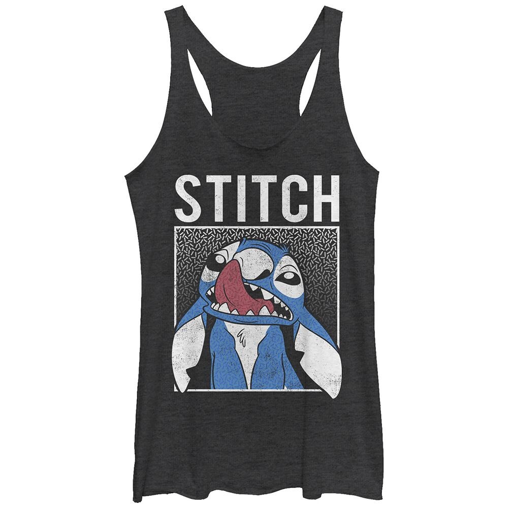 Детская майка Tri-Blend с рисунком «борцовка» Disney's Lilo & Stitch Nose Licking Stitch, цвет Black Heather
Детская майка Tri-Blend с рисунком «борцовка» Disney's Lilo & Stitch Nose Licking Stitch, цвет Black Heather