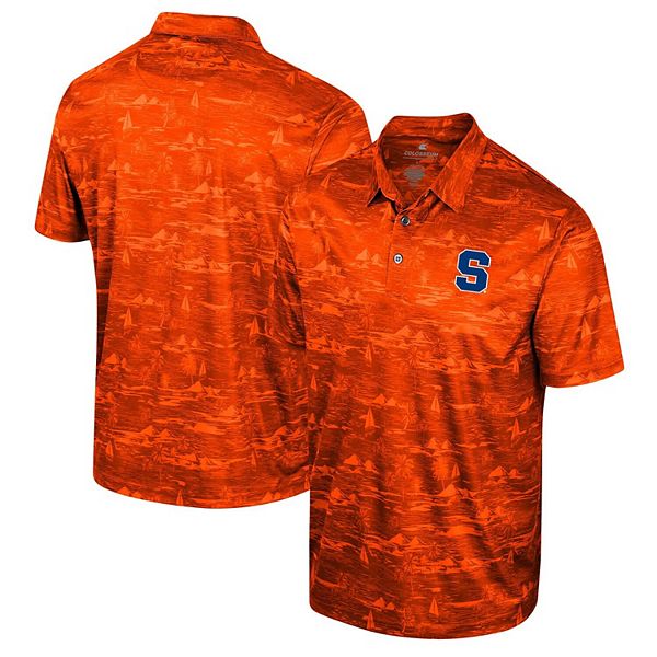 Мужская поло оранжевого цвета с принтом Syracuse Orange Daly Colosseum
Мужская поло оранжевого цвета с принтом Syracuse Orange Daly Colosseum