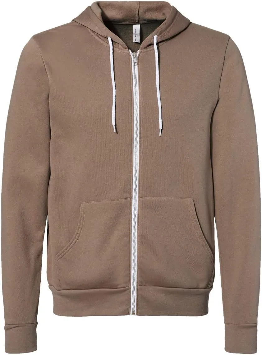 BELLA+CANVAS Унисекс худи на молнии из флиса - Vintage Brown
BELLA+CANVAS Унисекс худи на молнии из флиса - Vintage Brown