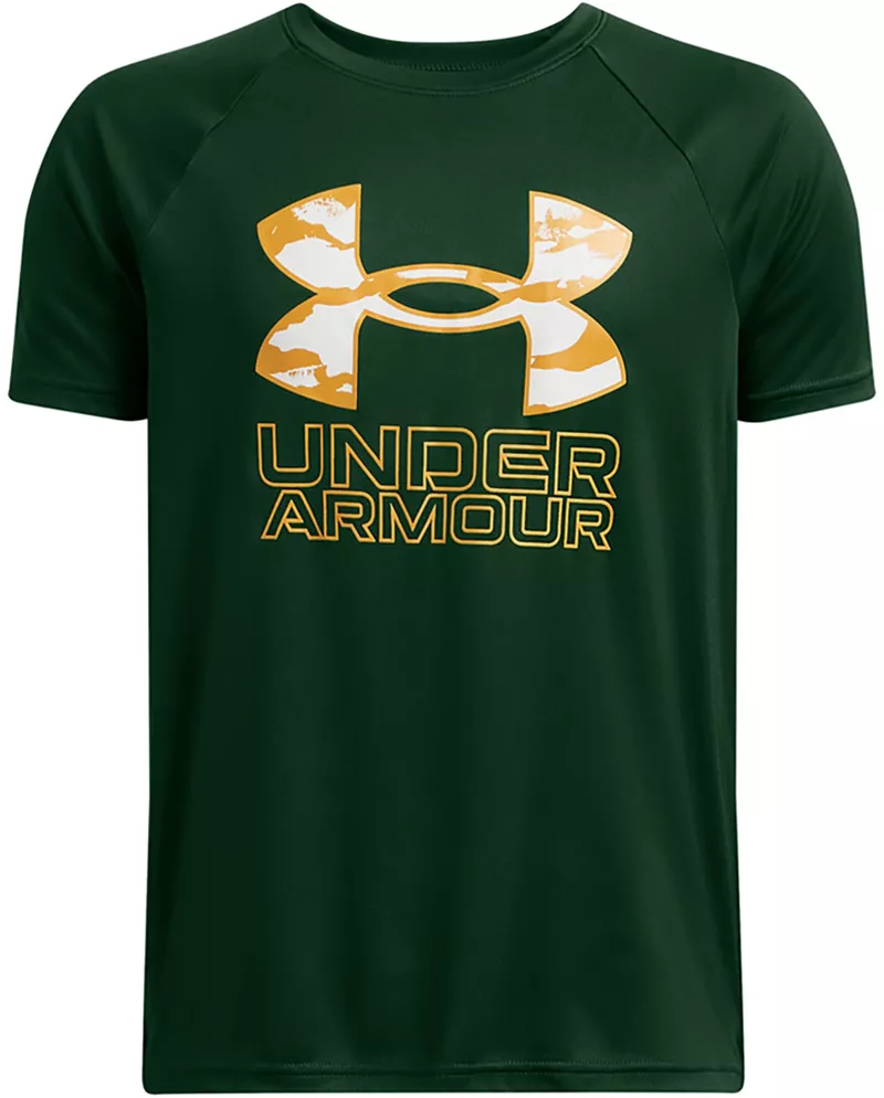 Футболка с гибридным принтом Under Armour для мальчиков, цвет Forest Green/Golden Yellw
Футболка с гибридным принтом Under Armour для мальчиков, цвет Forest Green/Golden Yellw