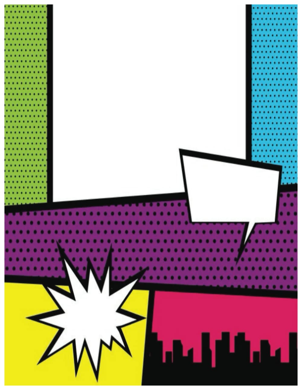 Blank comic book (Independently published)
Blank comic book (Independently published)