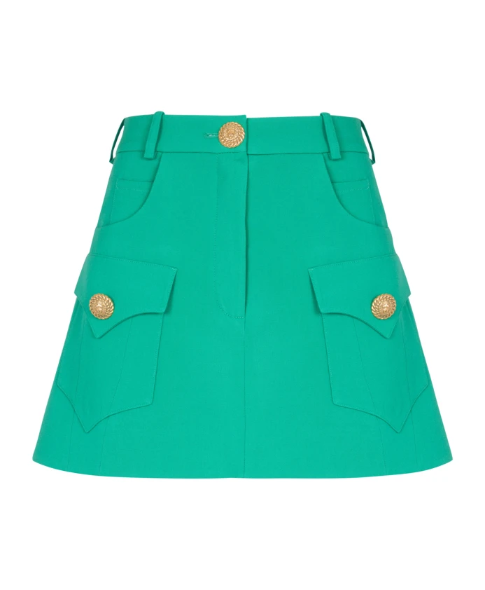 Западная трапециевидная юбка Balmain, синий
Западная трапециевидная юбка Balmain, синий