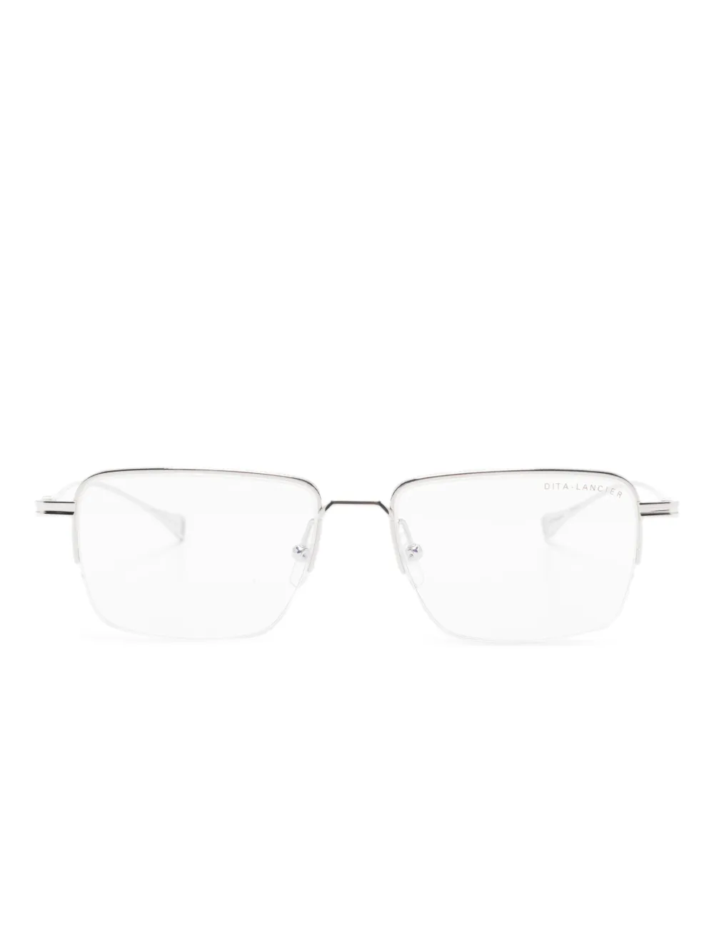 Очки в прямоугольной оправе Dita Lancier, серебристый
Очки в прямоугольной оправе Dita Lancier, серебристый