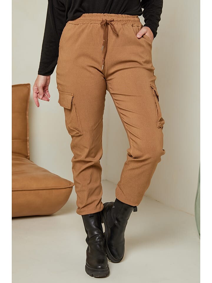 Брюки-карго Curvy Lady, кэмел
Брюки-карго Curvy Lady, кэмел