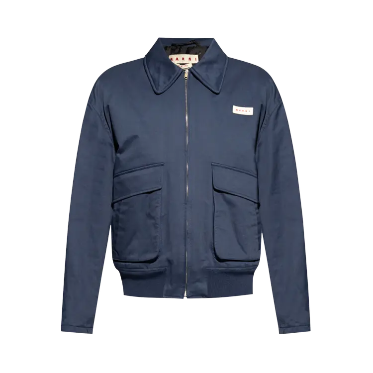 Куртка Marni Gabardine Workwear 'Ink', синий
Куртка Marni Gabardine Workwear 'Ink', синий