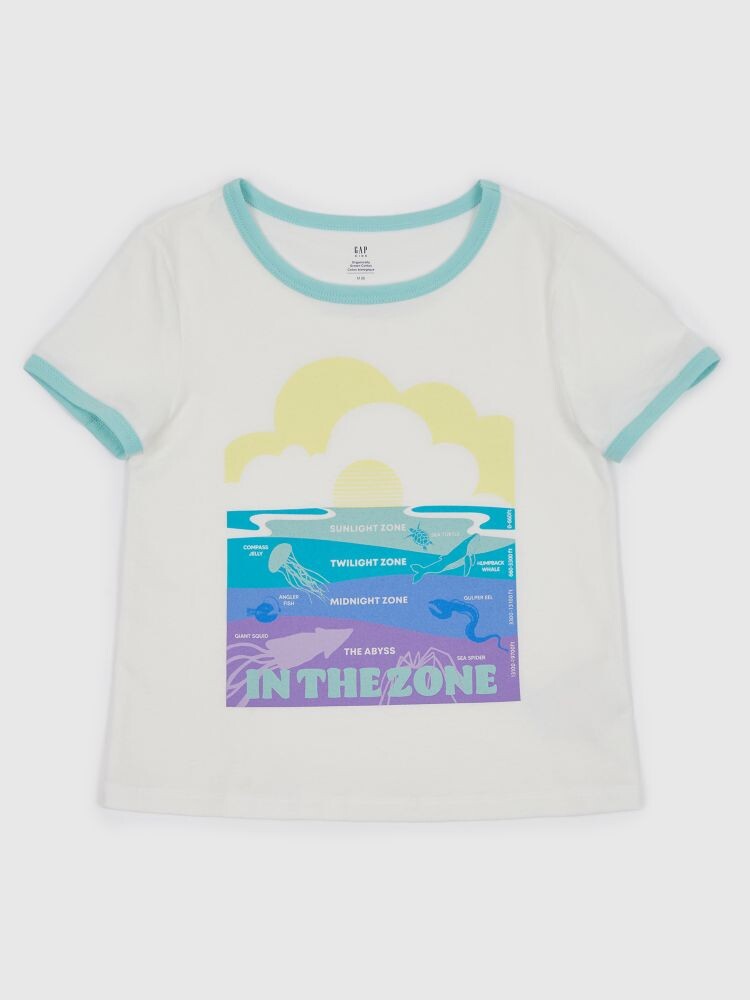 Детская футболка с принтом Gap, белый
Детская футболка с принтом Gap, белый
