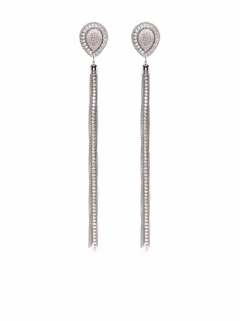 Серьги-подвески с кристаллами Alessandra Rich, серебряный
Серьги-подвески с кристаллами Alessandra Rich, серебряный