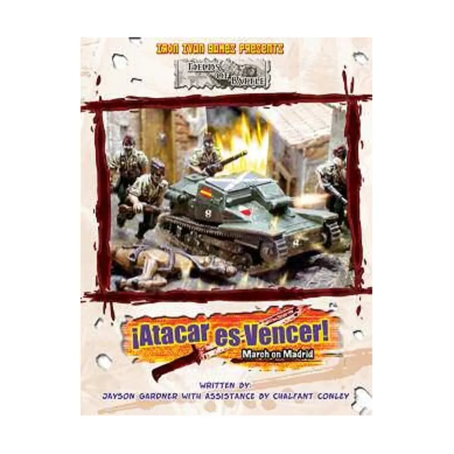 Поля битвы — Atacar es Vencer! - Марш на Мадрид, Historical Miniature Rules (Iron Ivan Games)
Поля битвы — Atacar es Vencer! - Марш на Мадрид, Historical Miniature Rules (Iron Ivan Games)