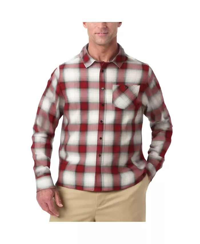 Рубашка из фланели Big & Tall с эффектом растяжения KingSize, красный
Рубашка из фланели Big & Tall с эффектом растяжения KingSize, красный