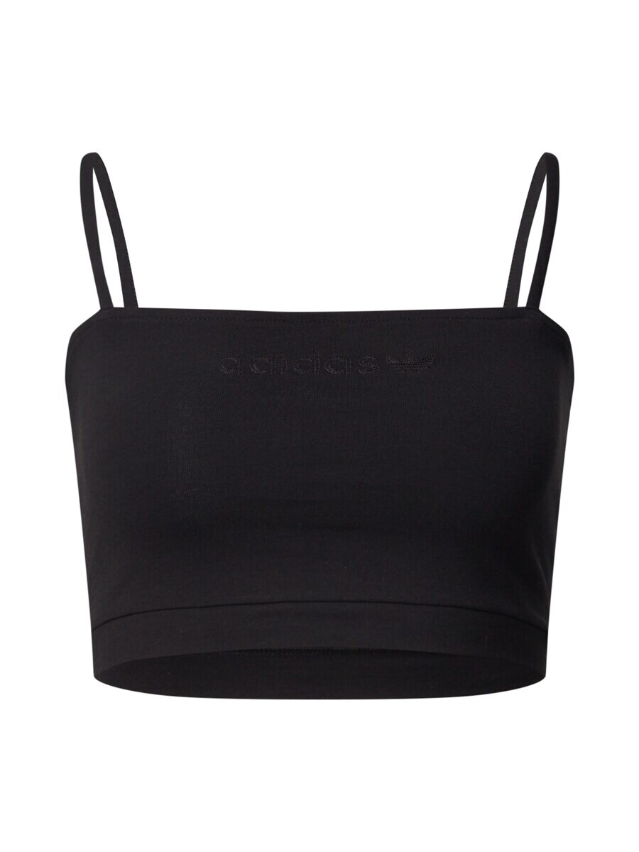 Укороченный топ ADIDAS ORIGINALS Top, черный
Укороченный топ ADIDAS ORIGINALS Top, черный