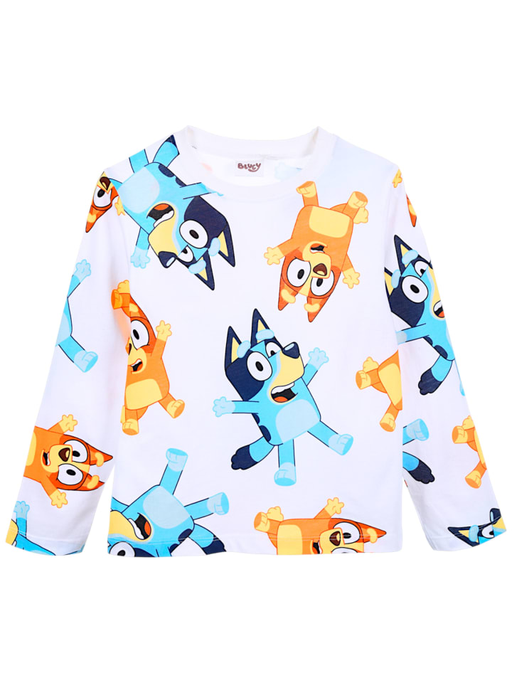 Рубашка с длинным рукавом Bluey & Bingo кремового цвета Bluey
Рубашка с длинным рукавом Bluey & Bingo кремового цвета Bluey