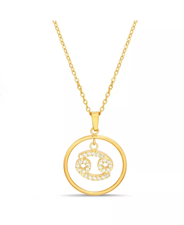 Ожерелье с круглой подвеской золотистого оттенка с инициалом Kensie, cancer
Ожерелье с круглой подвеской золотистого оттенка с инициалом Kensie, cancer