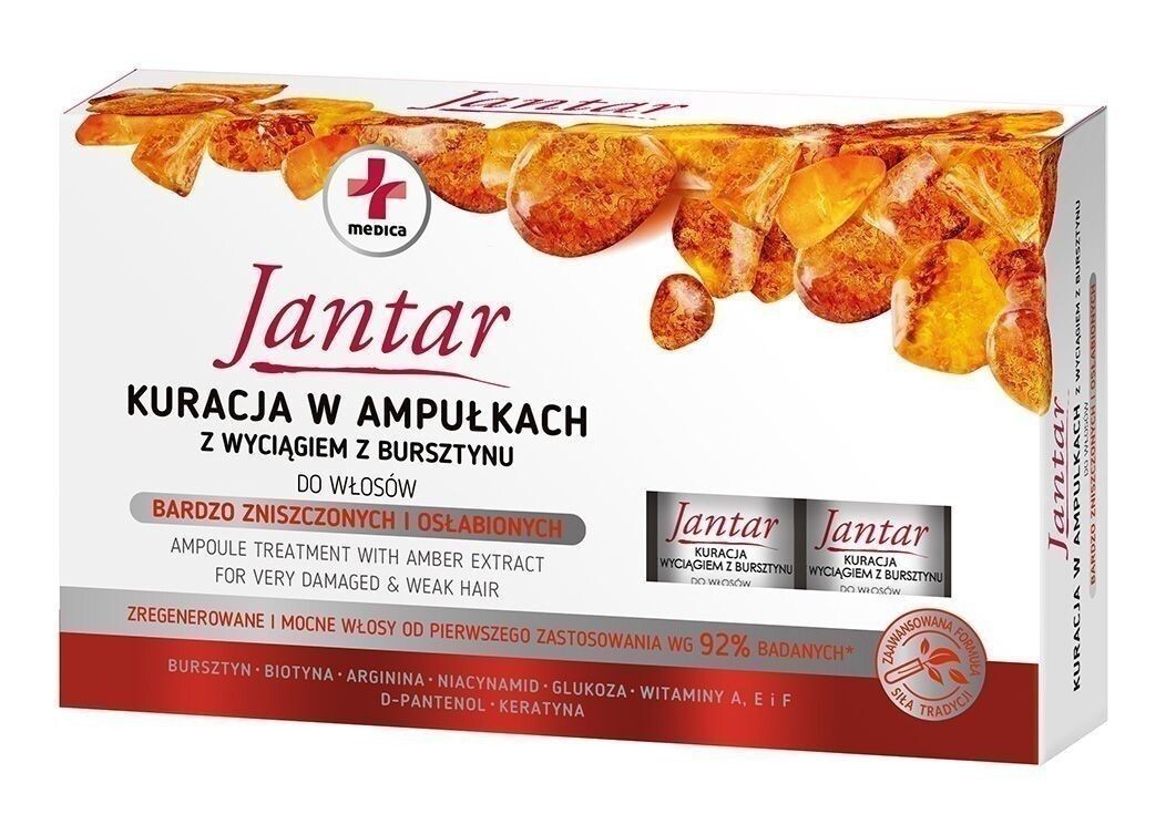 Уход за волосами Jantar Medica, 25 мл
Уход за волосами Jantar Medica, 25 мл