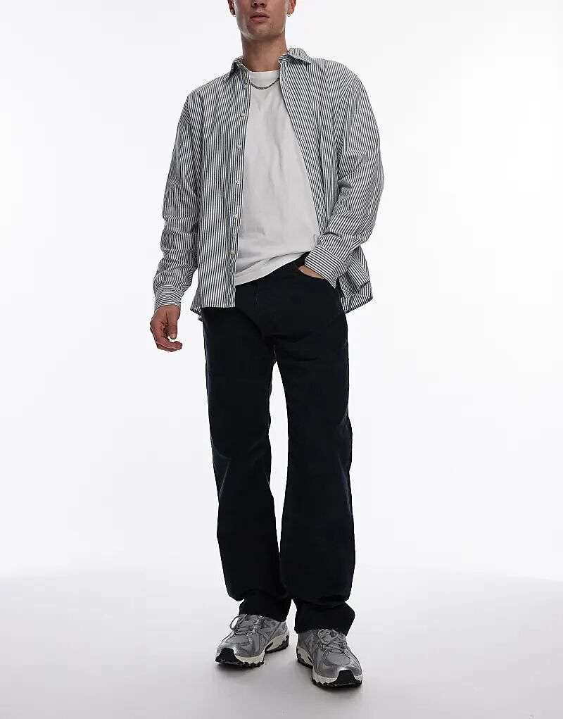 555™ свободные прямые вельветовые брюки темно-синего цвета Levi's
555™ свободные прямые вельветовые брюки темно-синего цвета Levi's