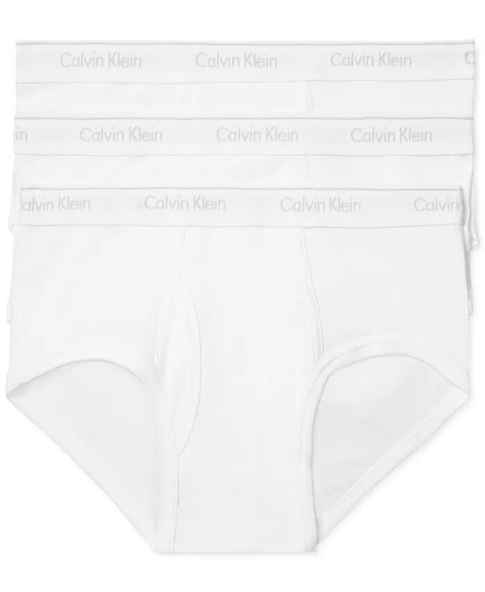 Комплект из 3 классических хлопковых трусов для мужчин Calvin Klein, белый
Комплект из 3 классических хлопковых трусов для мужчин Calvin Klein, белый