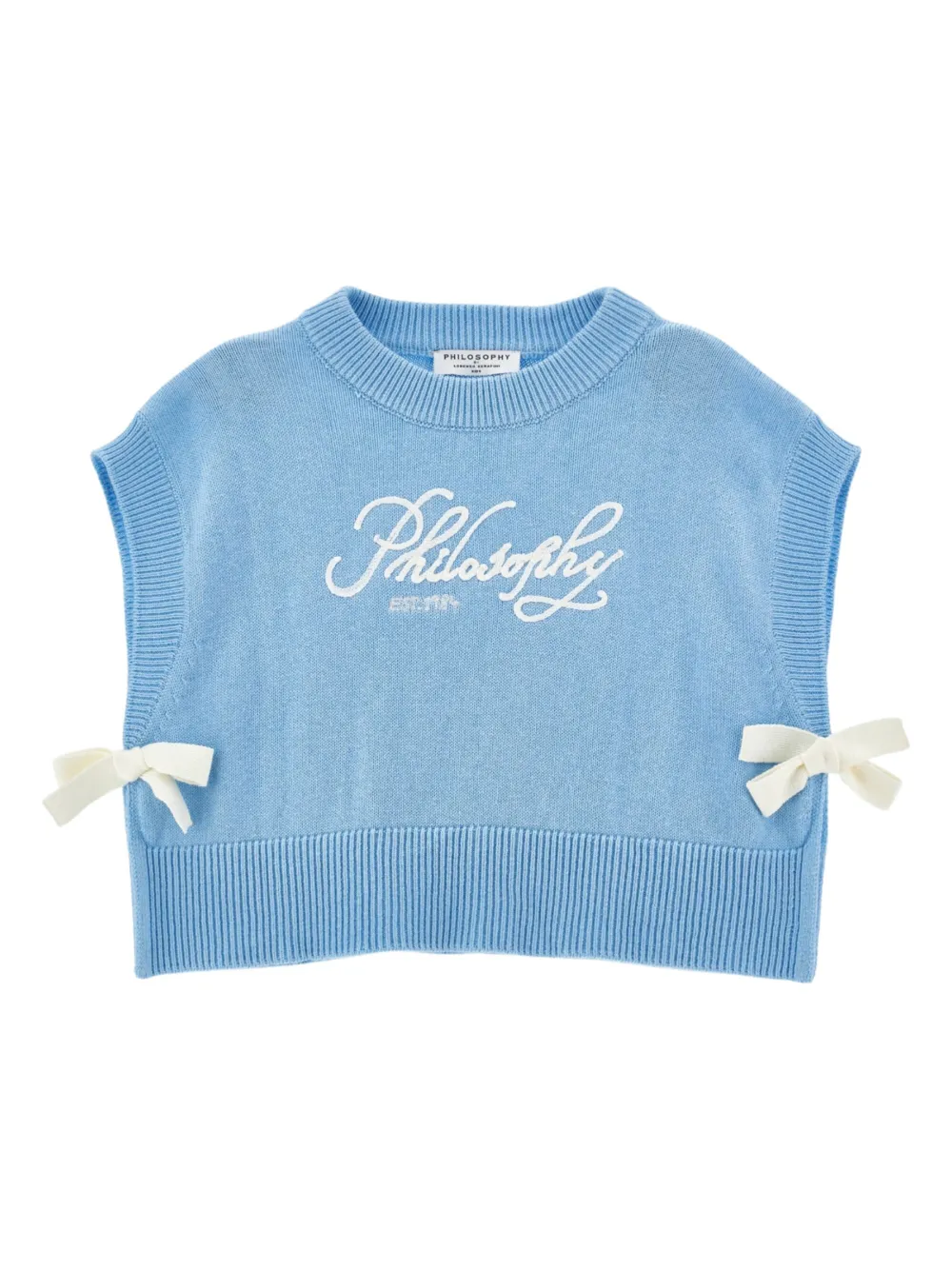 Топ с вышитым логотипом Philosophy Di Lorenzo Serafini Kids, синий
Топ с вышитым логотипом Philosophy Di Lorenzo Serafini Kids, синий
