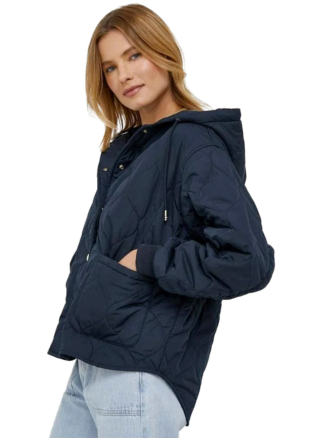 Tommy HILFIGER Современная свободная куртка, синий
Tommy HILFIGER Современная свободная куртка, синий