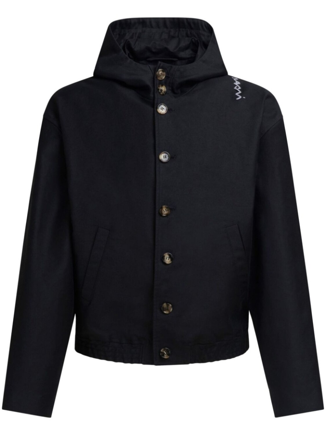 Куртка с капюшоном и вышитым логотипом Marni, черный
Куртка с капюшоном и вышитым логотипом Marni, черный