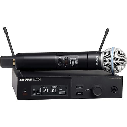Беспроводная система Shure SLXD24/B58-H55
Беспроводная система Shure SLXD24/B58-H55