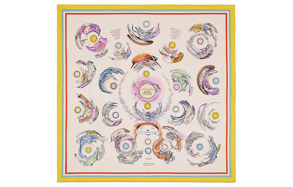 Шёлковый платок HERMES Мультиколор
Шёлковый платок HERMES Мультиколор