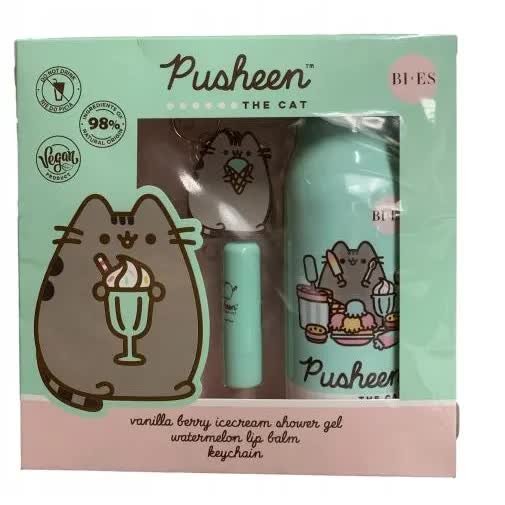 PUSHEEN, Набор косметики, 2 шт. + брелок
PUSHEEN, Набор косметики, 2 шт. + брелок