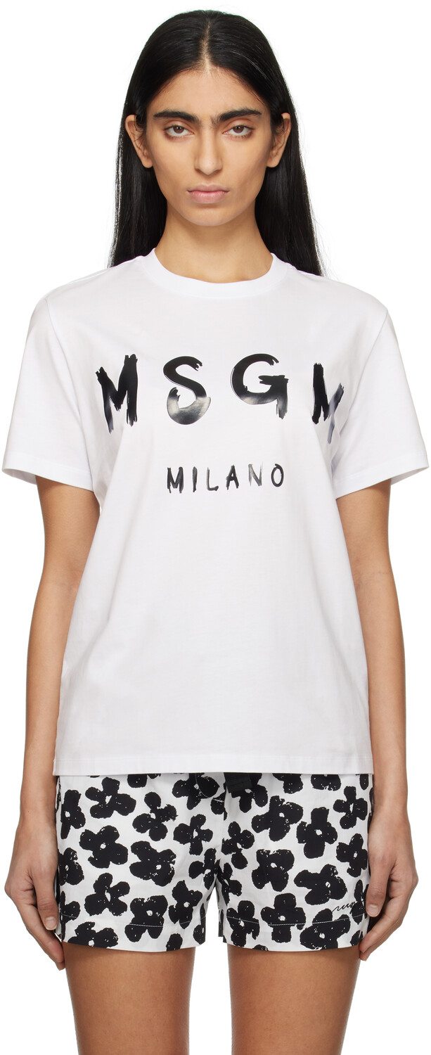 Футболка с логотипом MGM Cotton MSGM, белый
Футболка с логотипом MGM Cotton MSGM, белый