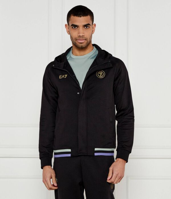 Толстовка Ea7 Regular Fit на резинке, черный
Толстовка Ea7 Regular Fit на резинке, черный