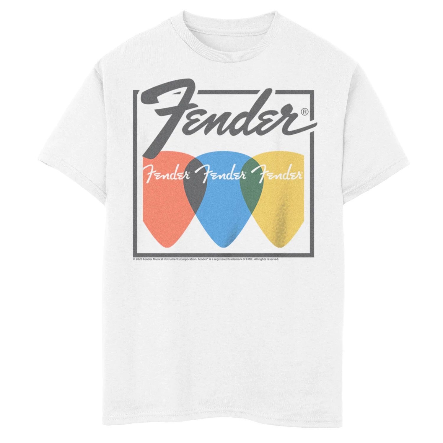 Футболка Fender Multiply Guitar Pick для мальчиков 8–20 лет с рисунком Licensed Character
Футболка Fender Multiply Guitar Pick для мальчиков 8–20 лет с рисунком Licensed Character