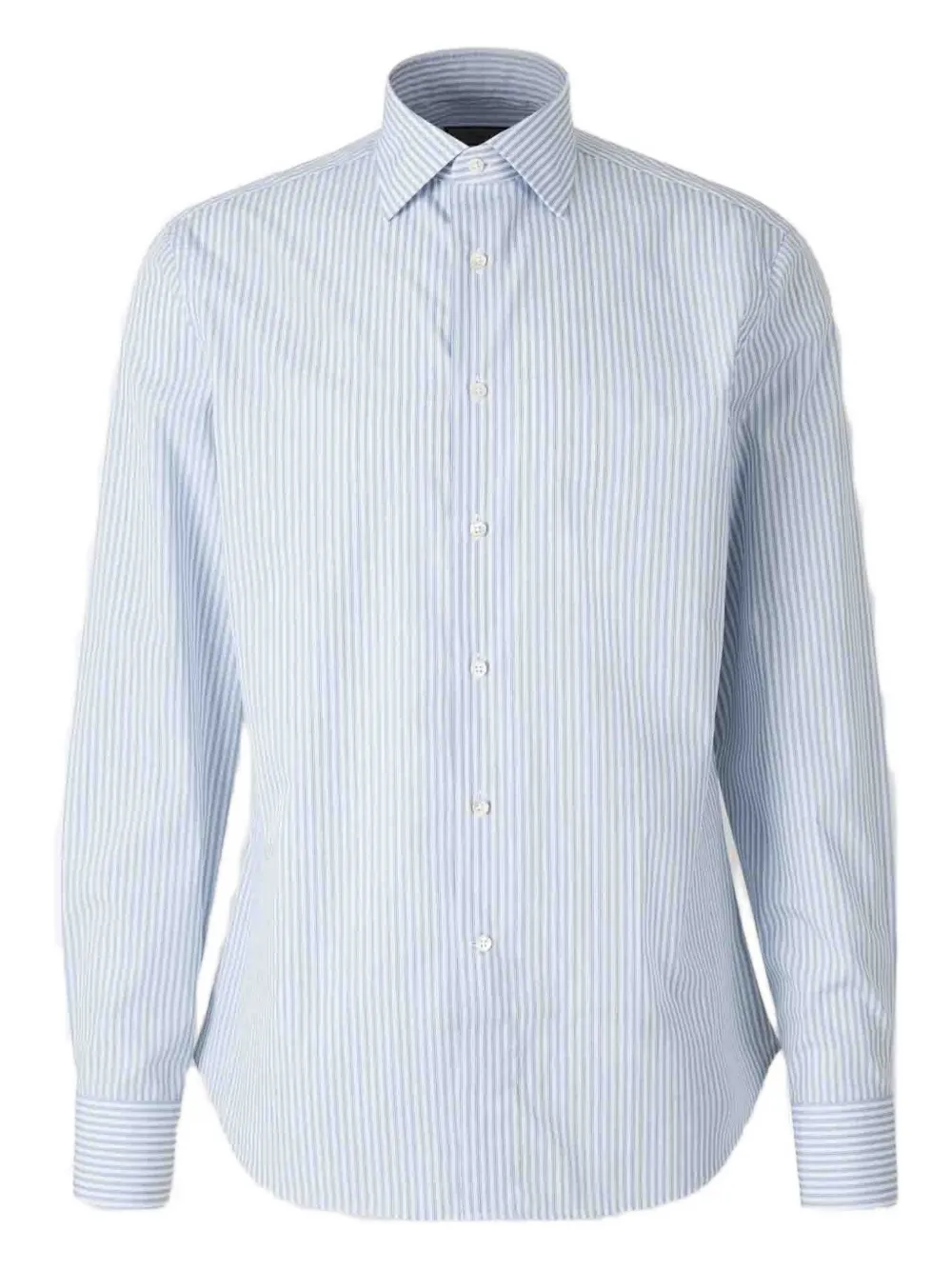 Рубашка в полоску Canali, синий 
Рубашка в полоску Canali, синий