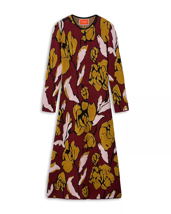 Вязаное платье-трапеция La Doublej, мультиколор
Вязаное платье-трапеция La Doublej, мультиколор