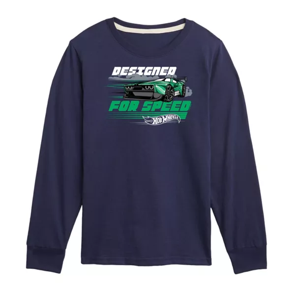 Футболка с длинным рукавом и принтом для мальчиков 8-20 лет Hot Wheels, синий
Футболка с длинным рукавом и принтом для мальчиков 8-20 лет Hot Wheels, синий