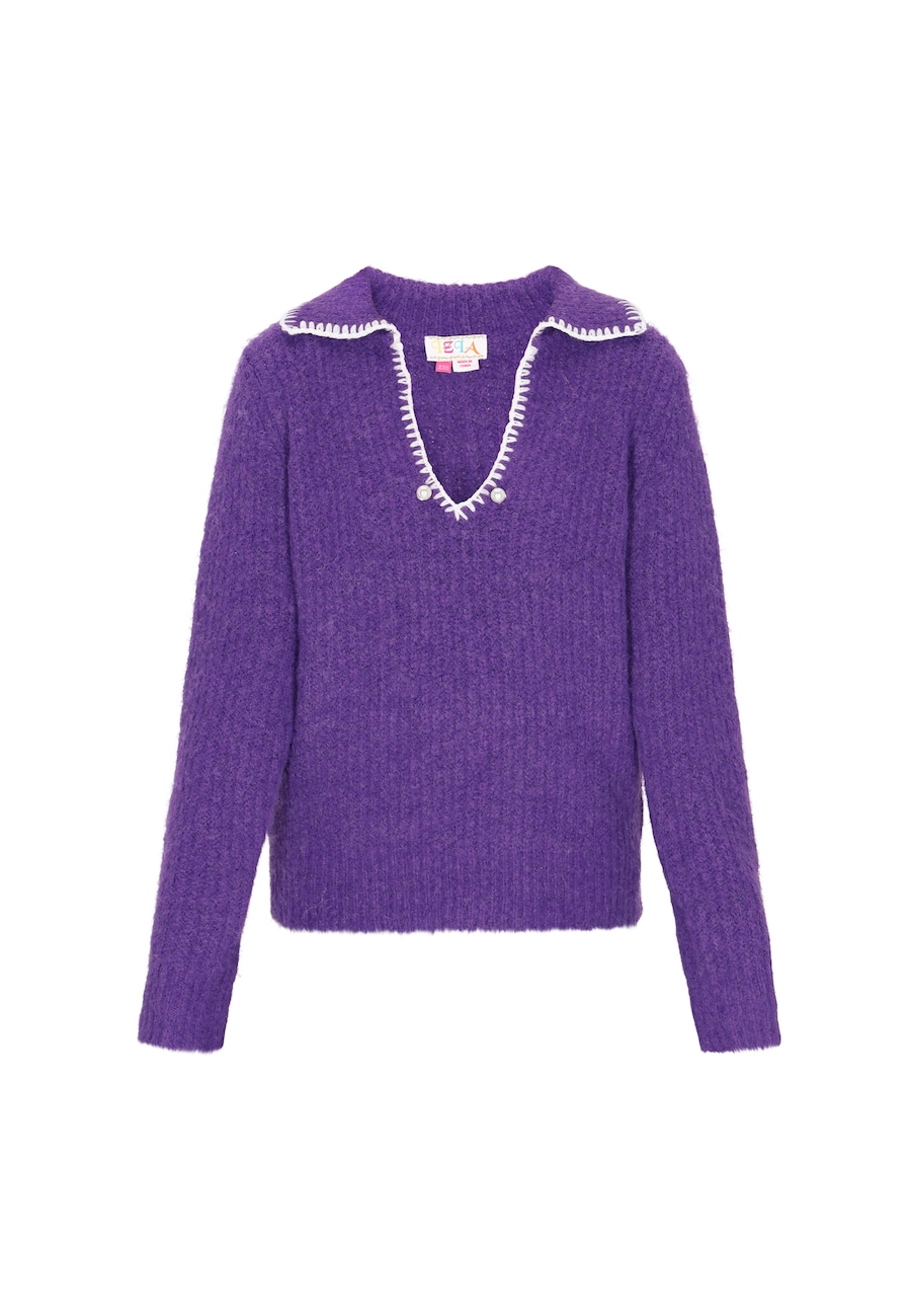 Большой свитер IZIA, темно-фиолетовый
Большой свитер IZIA, темно-фиолетовый