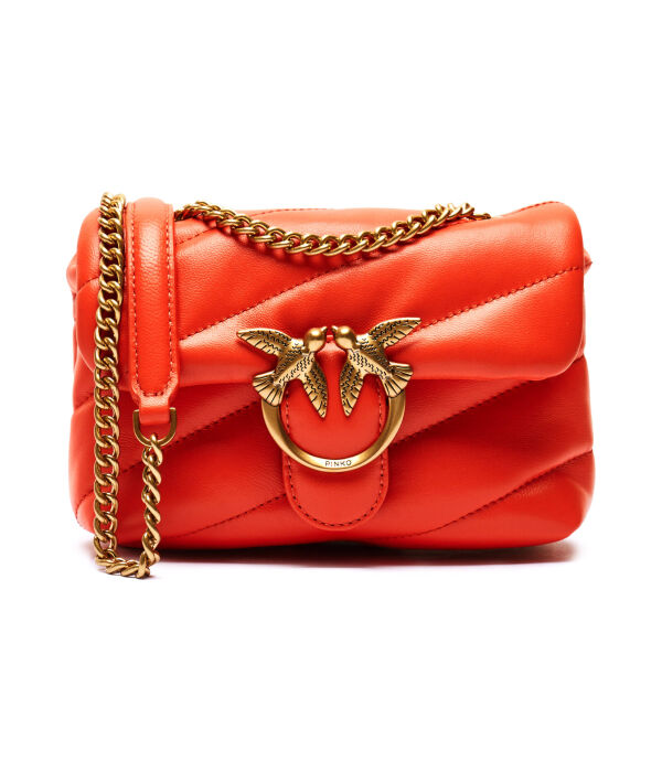 Сумка кожаная Pinko Love Puff Baby, оранжевый
Сумка кожаная Pinko Love Puff Baby, оранжевый