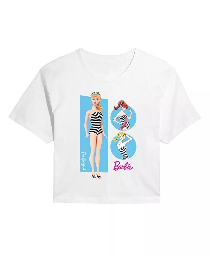 Укороченная футболка Trendy Juniors Barbie Classic Hybrid Apparel, белый
Укороченная футболка Trendy Juniors Barbie Classic Hybrid Apparel, белый