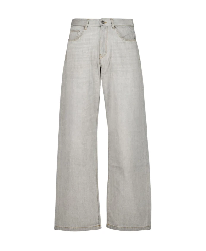 Свободные джинсы с изогнутым логотипом. Palm Angels, серый
Свободные джинсы с изогнутым логотипом. Palm Angels, серый