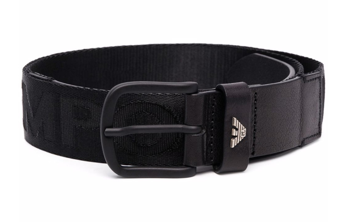 Emporio Armani Мужской кожаный ремень из полиэстера, в стиле милитари, черный
Emporio Armani Мужской кожаный ремень из полиэстера, в стиле милитари, черный