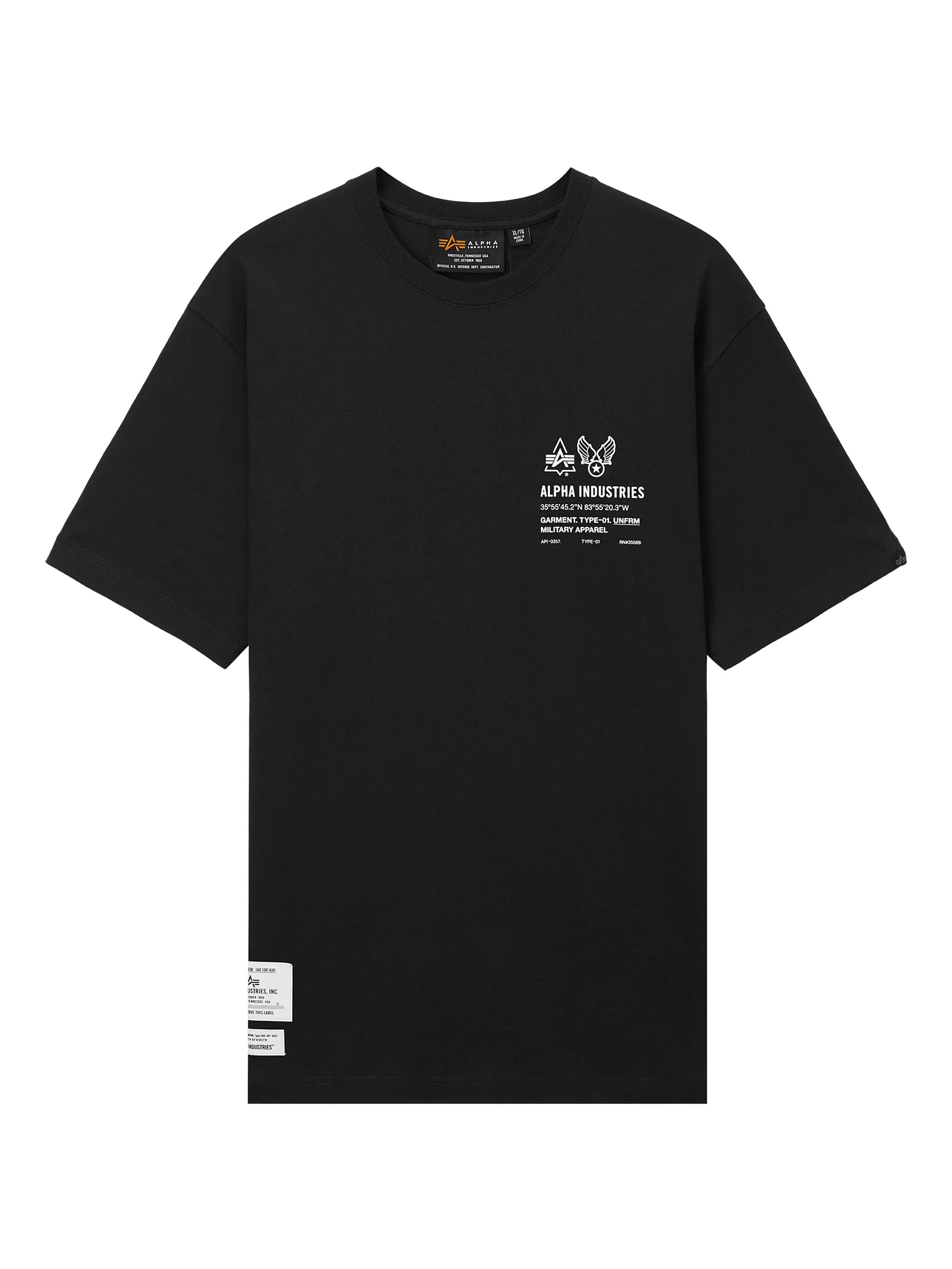 Футболка с логотипом Alpha Industries, черный
Футболка с логотипом Alpha Industries, черный