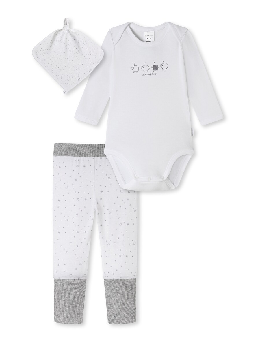 Комбинезон/боди SCHIESSER Baby Set unisex, белый
Комбинезон/боди SCHIESSER Baby Set unisex, белый