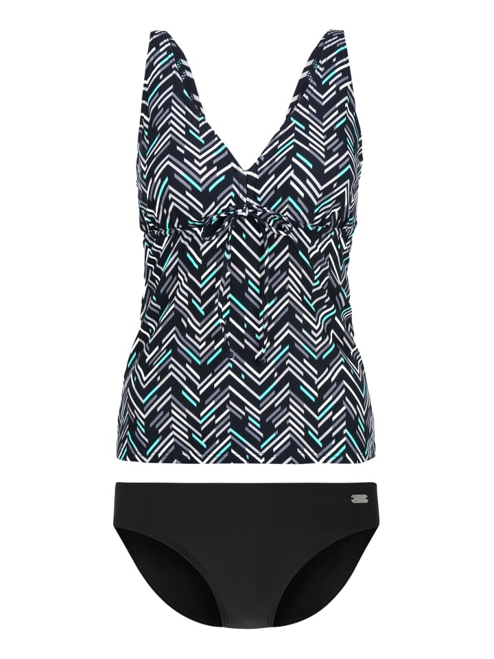 Комплект бикини LASCANA Bügel Tankini, цвет schwarz-bedruckt
Комплект бикини LASCANA Bügel Tankini, цвет schwarz-bedruckt