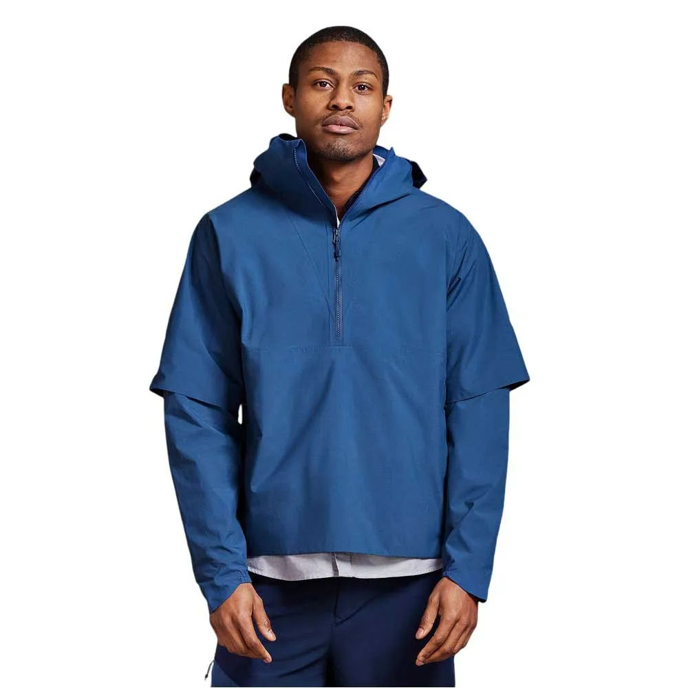 Куртка The Mountain Studio Packable windbreaker, синий 
Куртка The Mountain Studio Packable windbreaker, синий