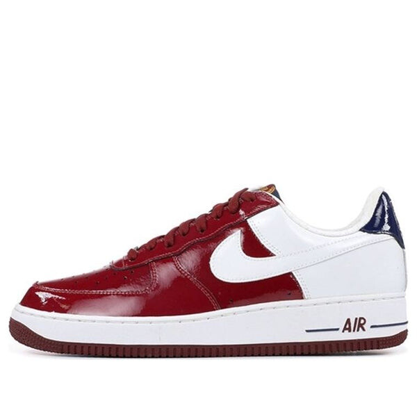 Кроссовки air force 1 премиум Nike, красный 
Кроссовки air force 1 премиум Nike, красный