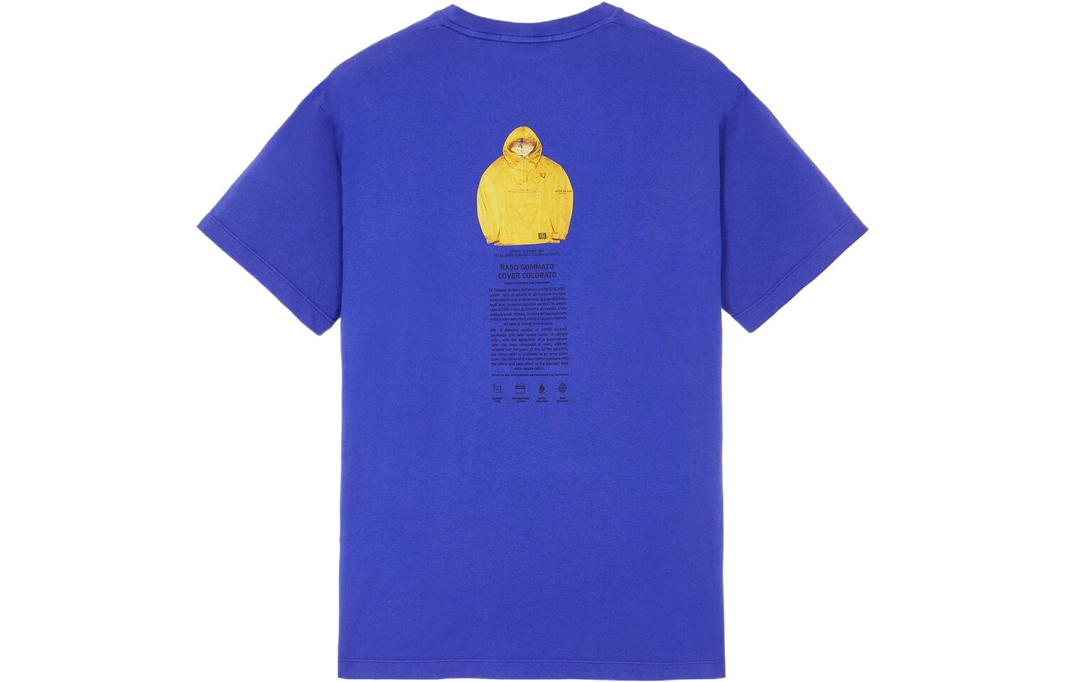 Футболка мужская королевского синего цвета Stone Island, синий
Футболка мужская королевского синего цвета Stone Island, синий